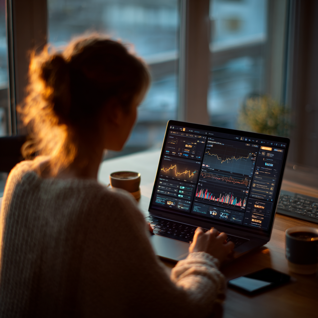 fabianct__A_realistic_scene_of_a_person_using_a_laptop_to_test__d0f30575-3b36-475f-afae-45a1e77c9cce